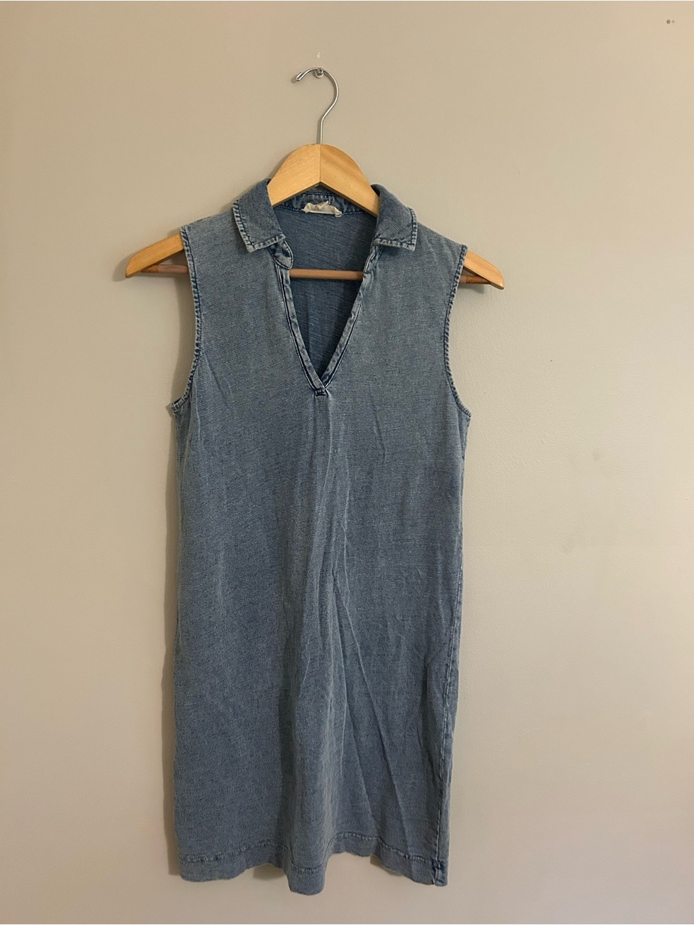 Jane and Delancey Light Blue Denim Shirt Dress